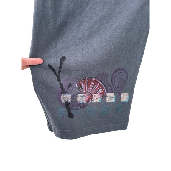 Barclay Women's size 2 Gray hand painted Garter pants - Picture 14 of 14